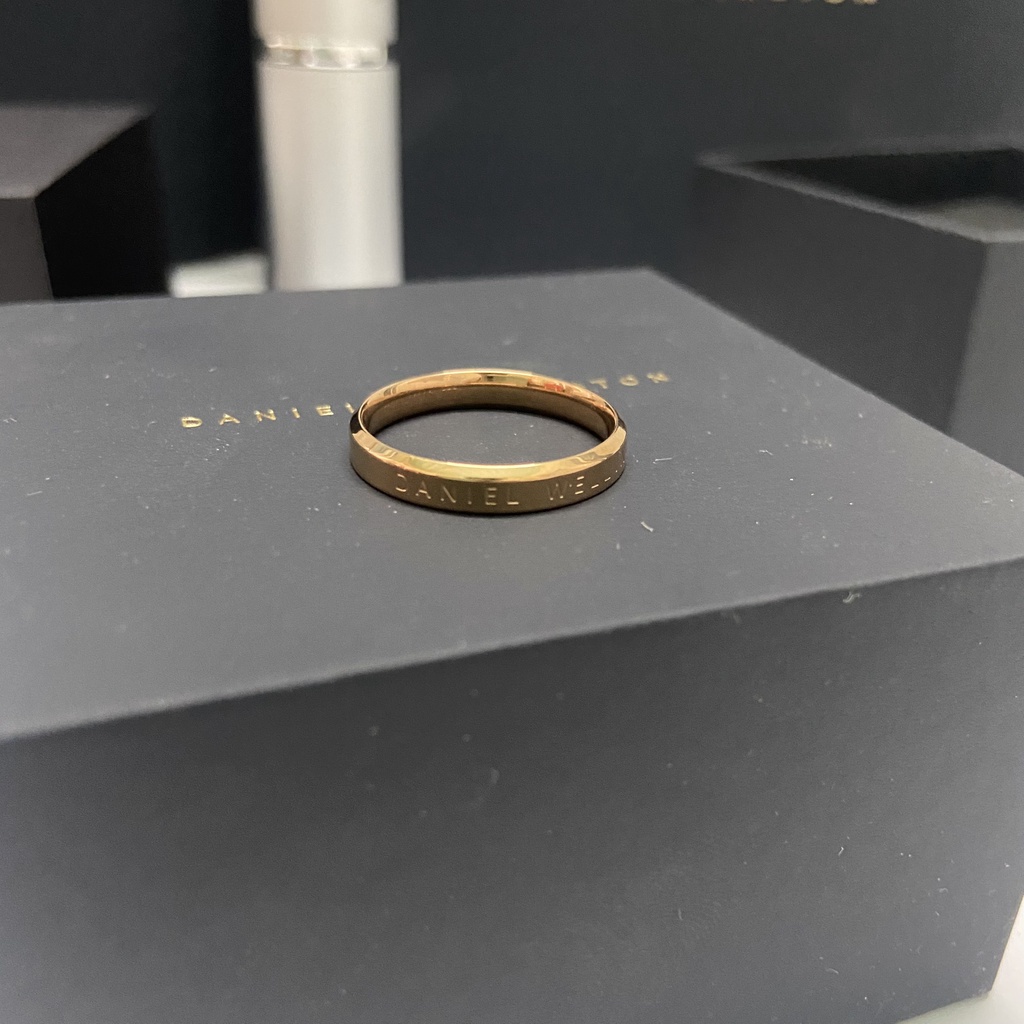 Nhẫn couple unisex nam nữ bản thép titan không gỉ 316L dành cho cặp đôi THE BOX STUDIO