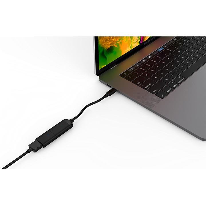 [Cho Macbook] Cổng chuyển HyperDrive USB-C to 4K60Hz HDMI &amp; Mini DisplayPort (Black) M40C - Follow HIBUCENTER Giảm 5%