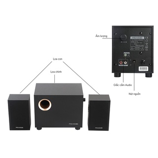 [Hỏa Tốc - HN] Loa Microlab M105 2.1 - Mới 100% Hàng chính hãng