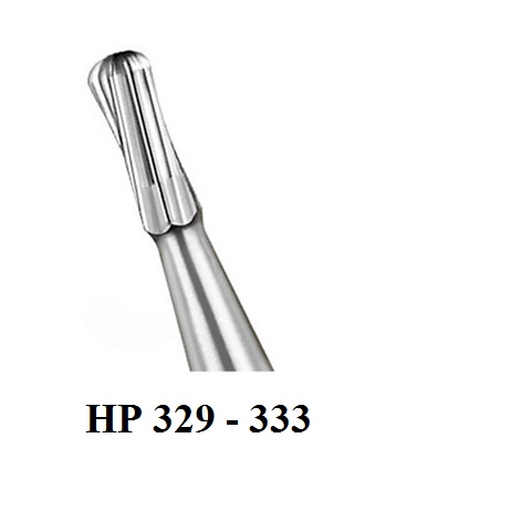 Mũi mài Prima Tungsten Carbide HP 329-333 quả lê - Pear