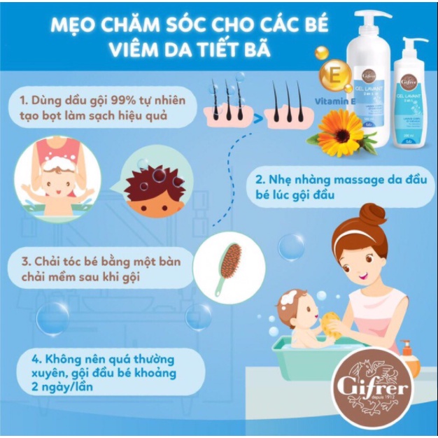 GEL TẮM GỘI GEL LAVANT 2 EN 1 CHIẾT XUẤT CÚC VẠN THỌ 0M+