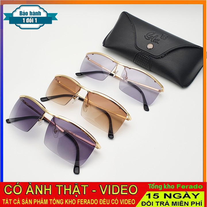Kinh mắt SOLEX 405 Màu Nâu Trà Phong Cách