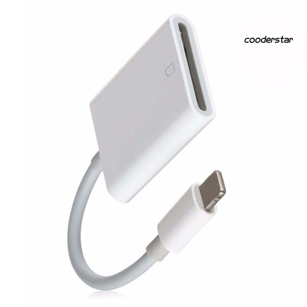 COOD-st Portable OTG TF Card Reader Adapter for  iPhone iPad Phone Tablet