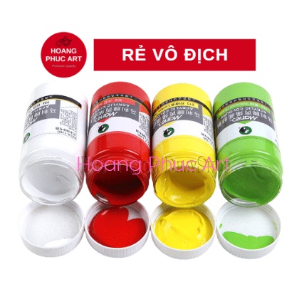 Màu acrylic 3D MARIE - Màu vẽ tranh toan vải, tranh tường ngoài trời, vẽ lên  mọi chất liệu - Hộp 300ml