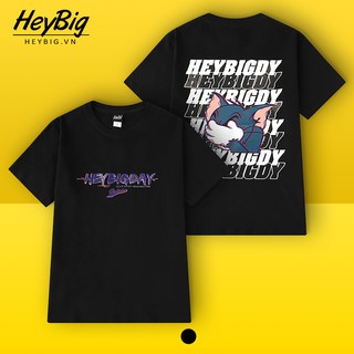 Áo thun, áo phông tay lỡ unisex form rộng Nelly thương hiệu Heybig - Hey Big Day