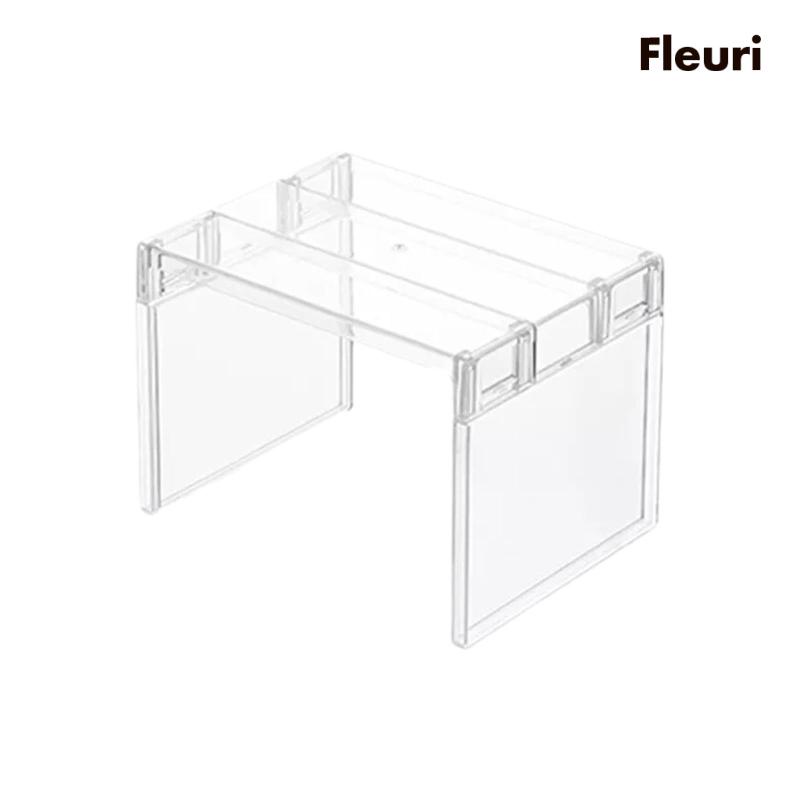 Khay Nhựa Trong Suốt Chia Ngăn Tủ Lạnh Tiện Dụng