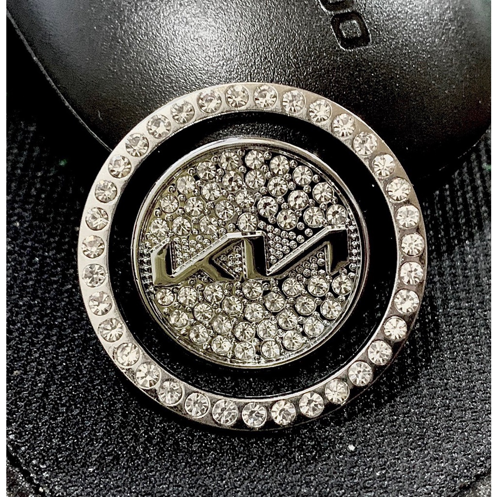 1 Nhẫn Đính Đá Lấp Lánh Sang Trọng Trang Trí Nút Khởi Động Xe Hơi