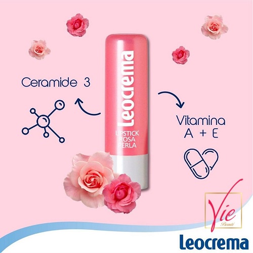 Son dưỡng Leocrema Lip Balm Vitamin - Son dưỡng từ Ý cho đôi môi căng mịn 5.5g