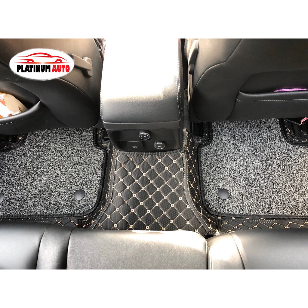 Thảm lót sàn ô tô 6D Ford Everest  - Da PU cao cấp, Không mùi, Giảm 20% tiếng ồn