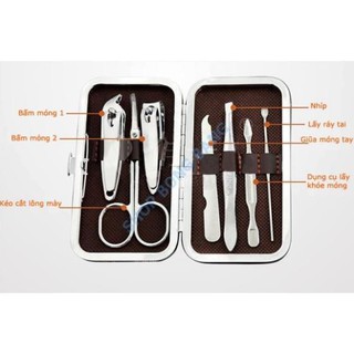 Bộ bấm móng tay 11 món