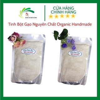 [Hot Deal] Mặt Nạ Dưỡng Da Thiên Nhiên -Tinh Bột Gạo Nguyên Chất Organic 100gr Handmade - Nạ Trắng Da