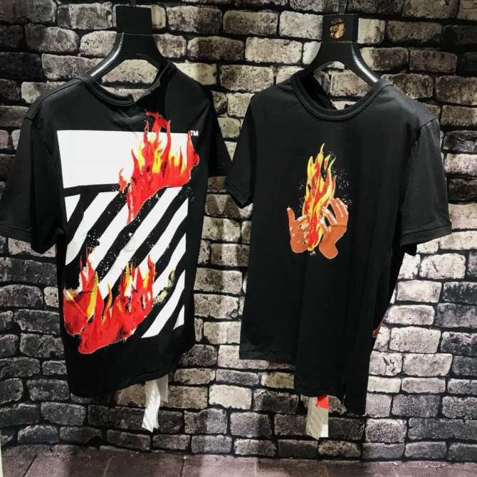 ÁO THUN OW FIRE