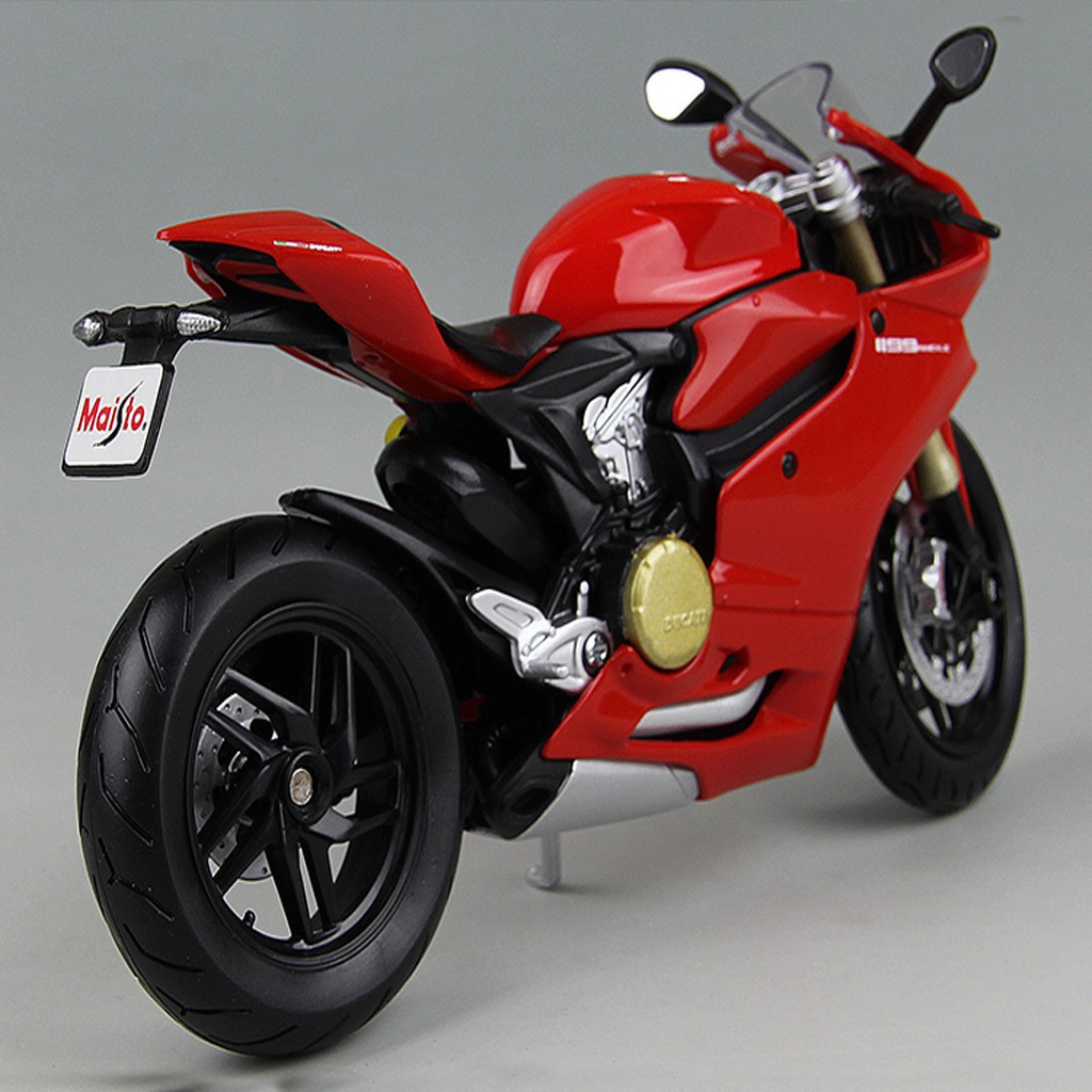 Mô hình xe mô tô Ducati 1199 tỉ lệ 1/12