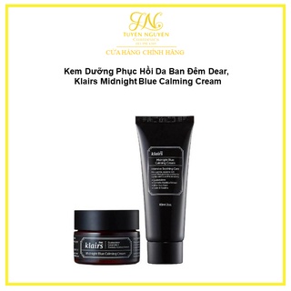 Kem Dưỡng Phục Hồi Da Ban Đêm Dear, Klairs Midnight Blue Calming Cream