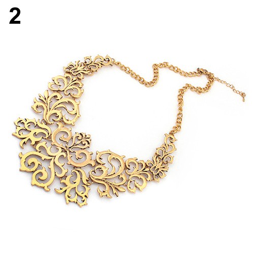 Dây chuyền hợp kim hình hoa Vintage