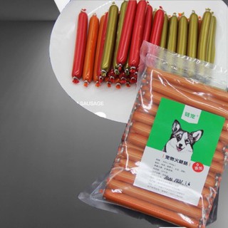 Xúc xích cho thú cưng (Túi 30 chiếc), Thức ăn cho chó mèo, đồ ăn vặt cho chó mèo.