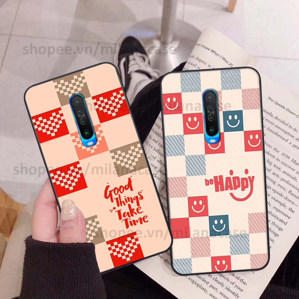 Ốp Xiaomi Redmi K30 / Redmi K30 5G caro họa tiết nhiều màu sắc siêu đẹp thời trang cá tính