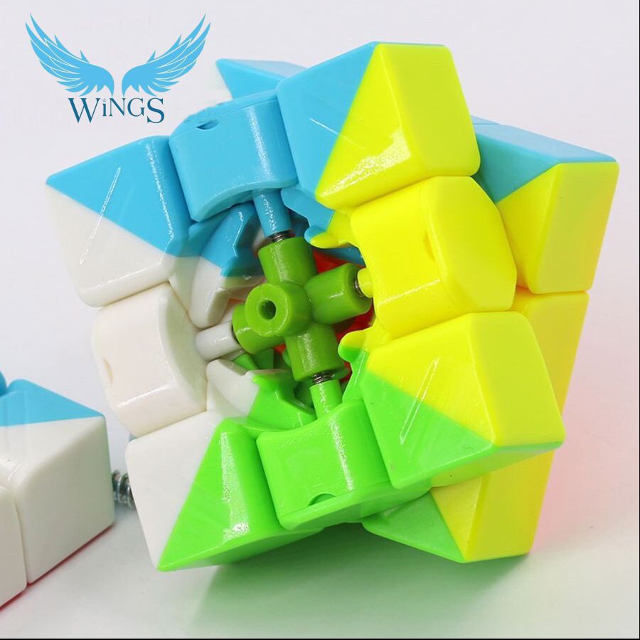 [NHỰA CAO CẤP+ QUÀ TẶNG ] Rubik 3x3 Qiyi Sail W Rubic 3 Tầng Khối Lập Phương Ma Thuật