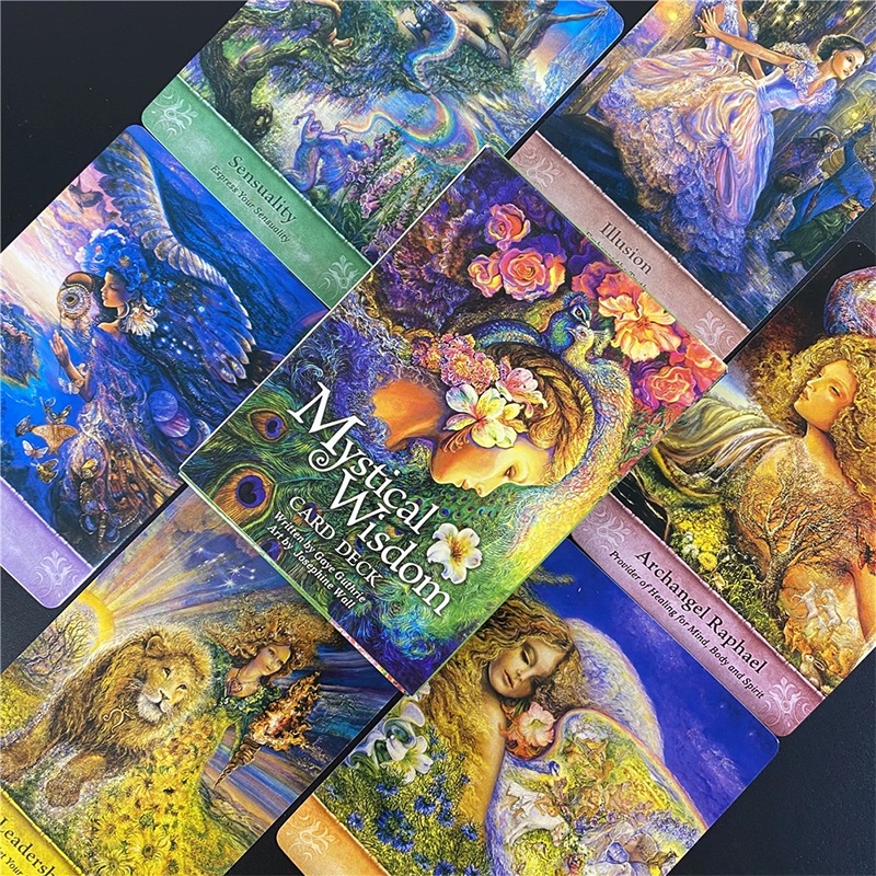 Mystical Wisdom Card Bộ Bài Tarot Tiếng Anh Oracle Chất Lượng