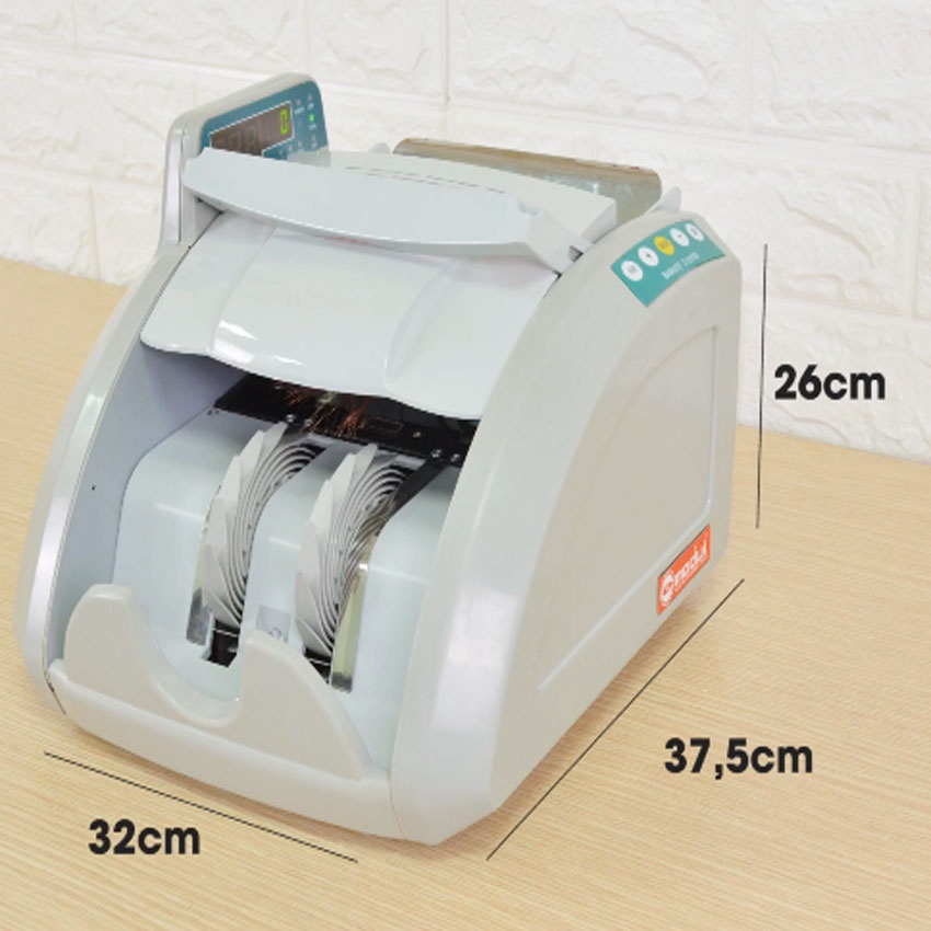 Máy đếm tiền Modul 1618, nhỏ gọn, đa chức năng, phát hiện tiền giả chính xác cao