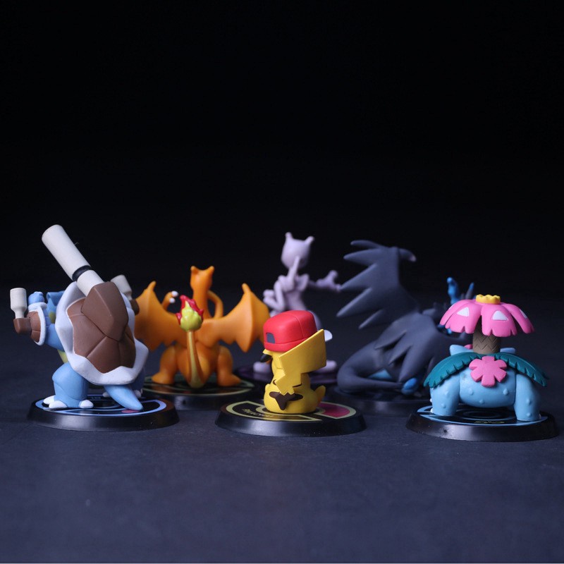 Trang trí để bàn mô hình siêu Pokemon