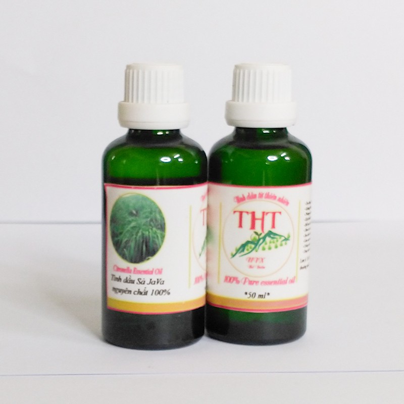 Tinh Dầu Sả Java Nguyên Chất 50ml - Giọt Vàng Vùng Cao
