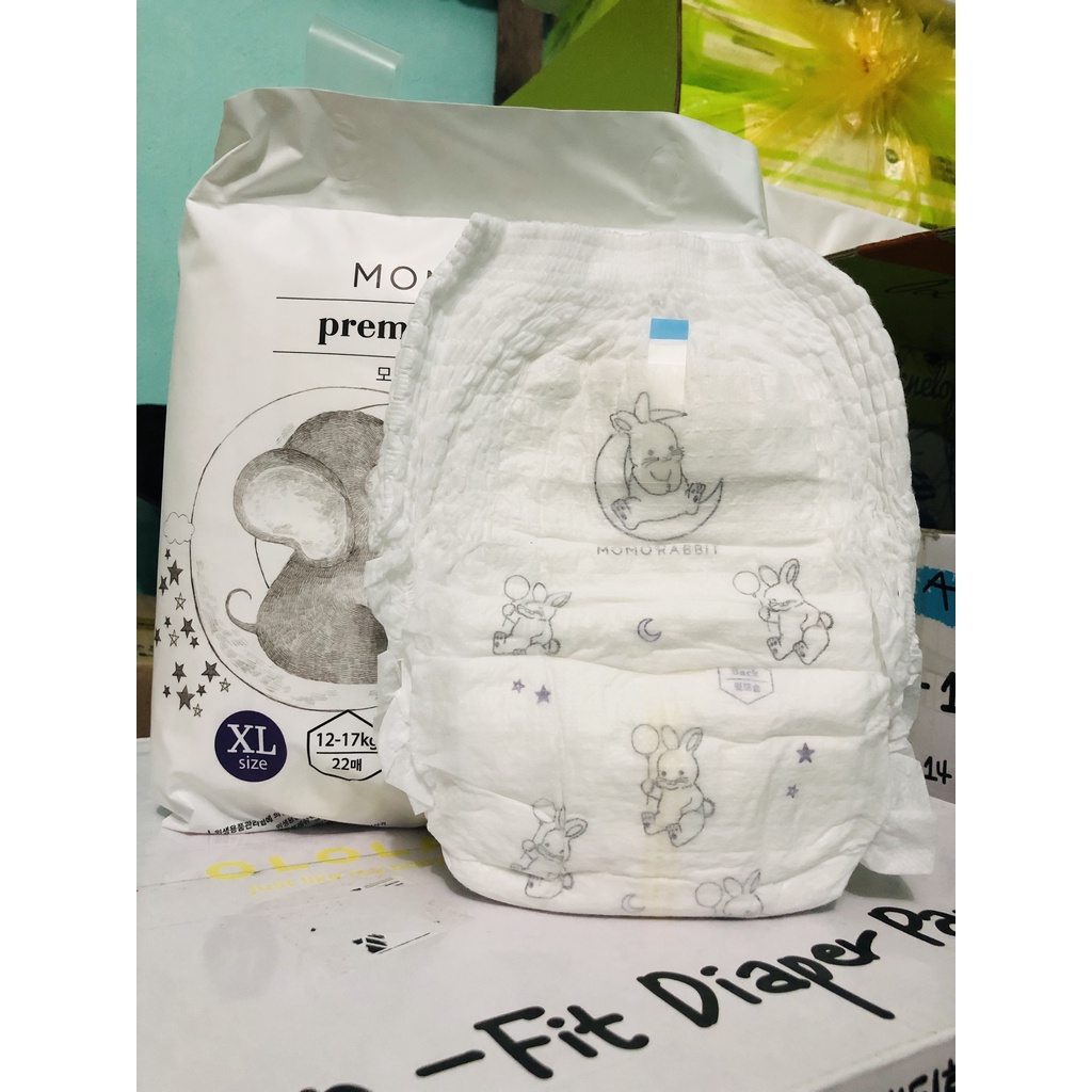 Bỉm momorabit bản đêm nội địa hàn quốc L28m/XL22m/XXL18m.