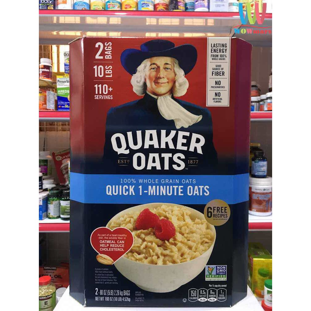 1kg Yến Mạch Mỹ Quaker Oats Quick 1