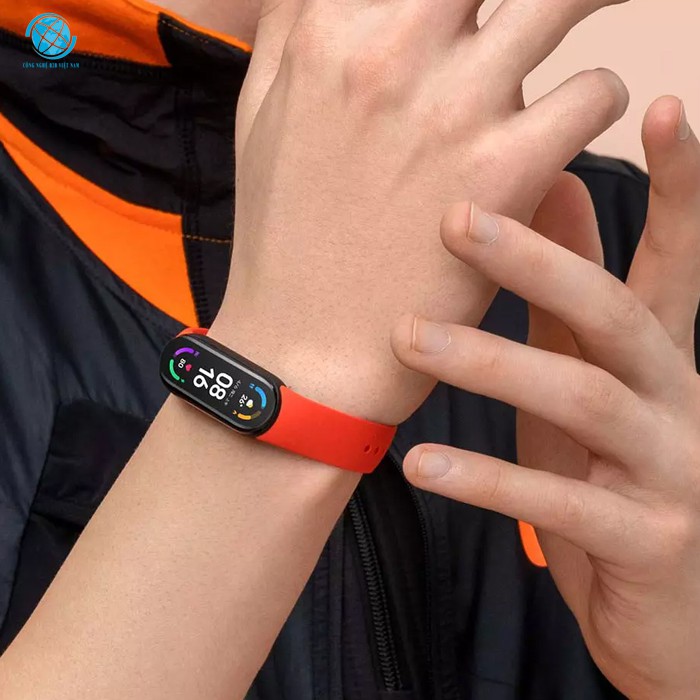 Vòng tay theo dõi sức khoẻ Xiaomi Mi Band 6/ Đồng hồ thông minh Miband 6 - bảo hành 6 tháng