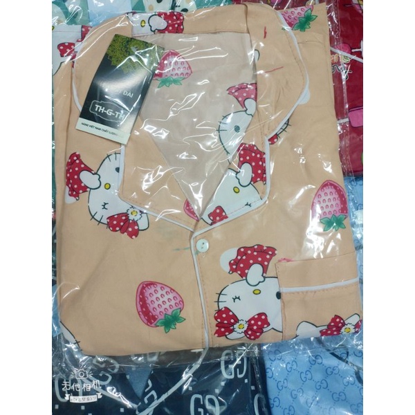 Bộ Pyjama Kate Thái Chuẩn Sịn Màu Mới Siêu Xinh