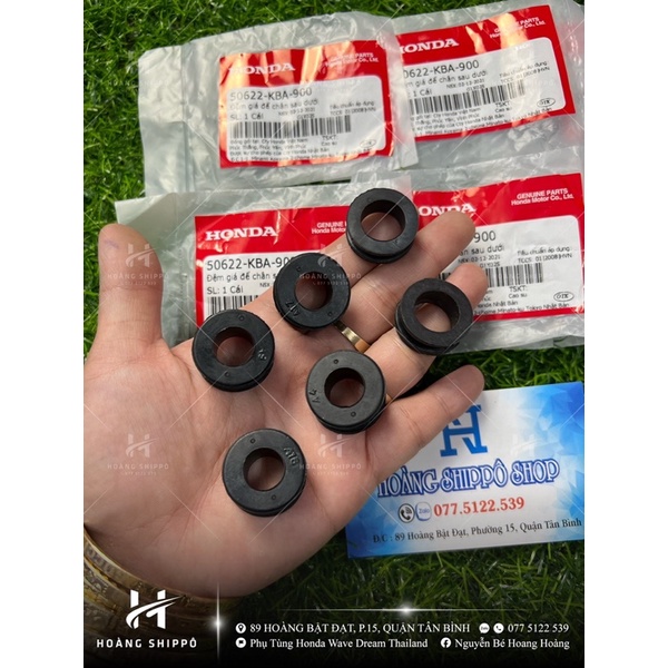 Cao su gác chân sau Wave nhỏ Alpha Zx Fu1