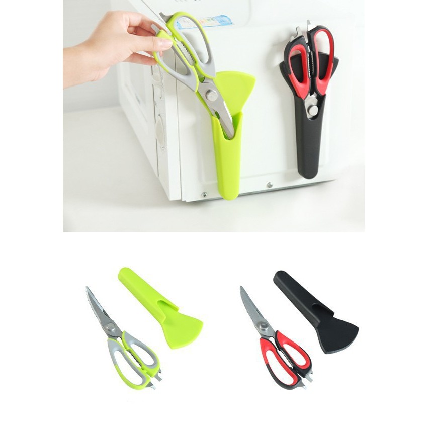 Kéo cắt đa năng kèm ống cắm TT