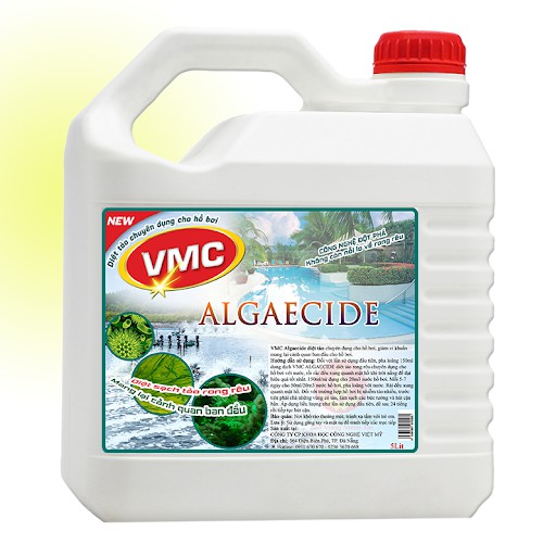 VMC-ALGAECIDE - DIỆT TẢO, RONG RÊU CHUYÊN DỤNG CHO HỒ BƠI