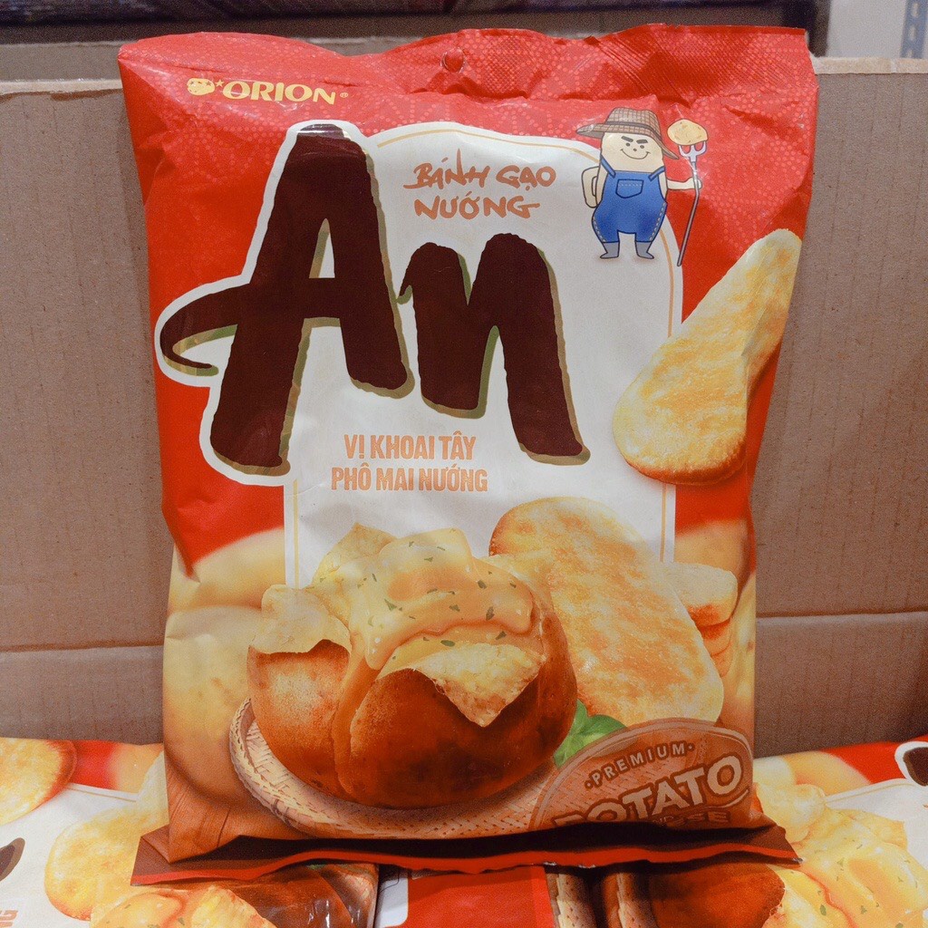 Bánh Gạo Nướng Orion An Vị Khoai Tây Phô Mai Nướng