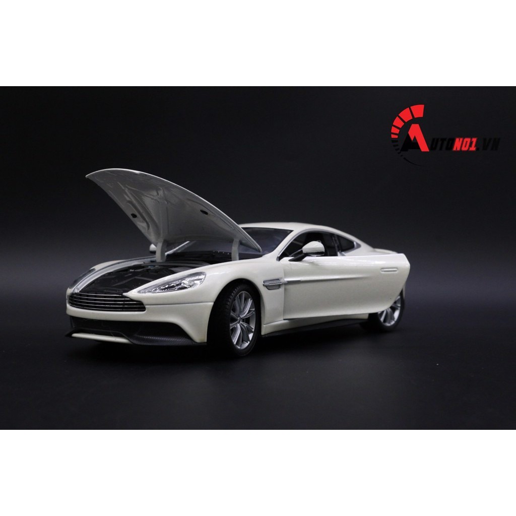 MÔ HÌNH XE ASTON MARTIN VANQUISH WHITE 1:24 WELLY 5837