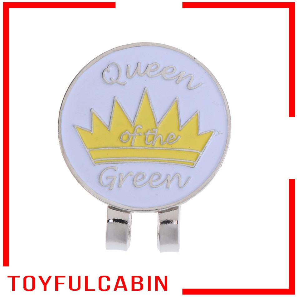 Kẹp Đánh Dấu Vị Trí Bóng Golf Từ Tính Bằng Hợp Kim