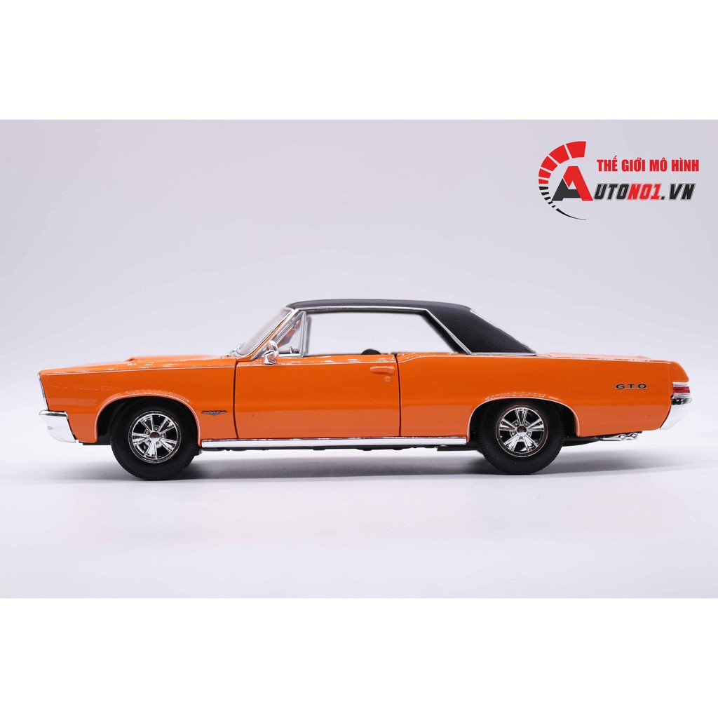 MÔ HÌNH XE PONTIAC GTO HURST EDITION ORANGE 1:18 MAISTO 2918