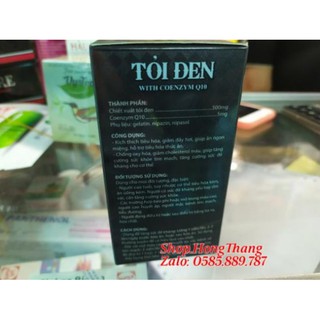 ✅ (CHÍNH HÃNG) Tỏi đen hộp 30 viên