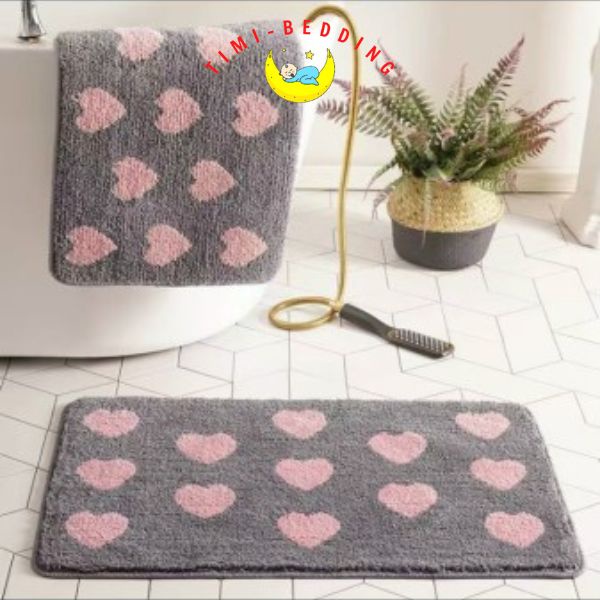 Thảm lau chân 3d hình con vật – Thảm chùi chân hình thú chống trượt, thấm nước – Timibedding