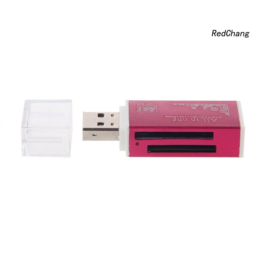 Đầu Đọc Thẻ Nhớ Usb 2.0 Đa Năng Cho Sd / Sdhc Mmc Tf Ms M2