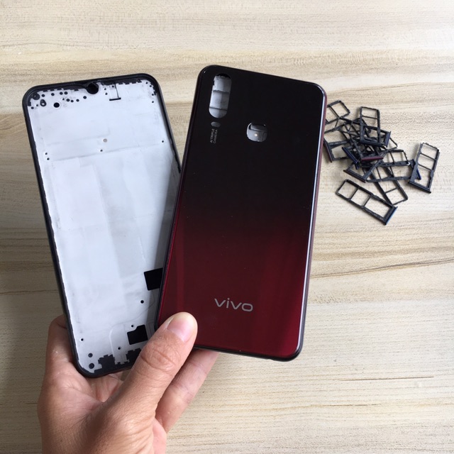 Bộ Vỏ Sườn Vivo Y12/Y15/Y17 Zin Hàng Cao Cấp (Tặng khay sim)