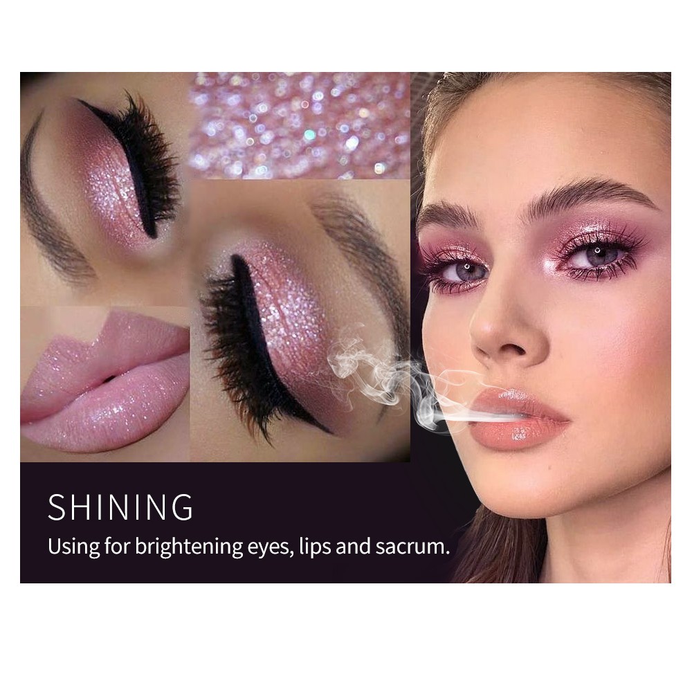 Set 4 Nhũ Mắt Qibest Dạng Lỏng Lấp Lánh Kháng Nước 46g （4pcs） | BigBuy360 - bigbuy360.vn