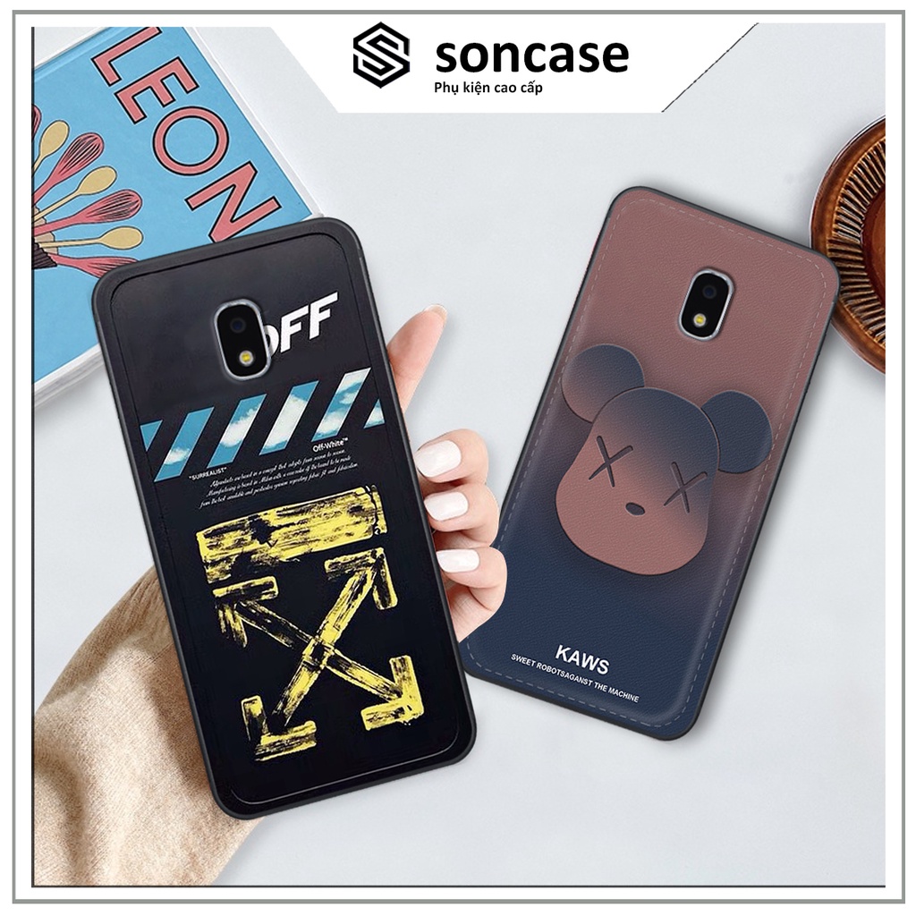 Ốp Samsung J3 Pro /J5 PROin hình Stixker,bearkick cute và dễ thương, ốp lưng Son store 6868
