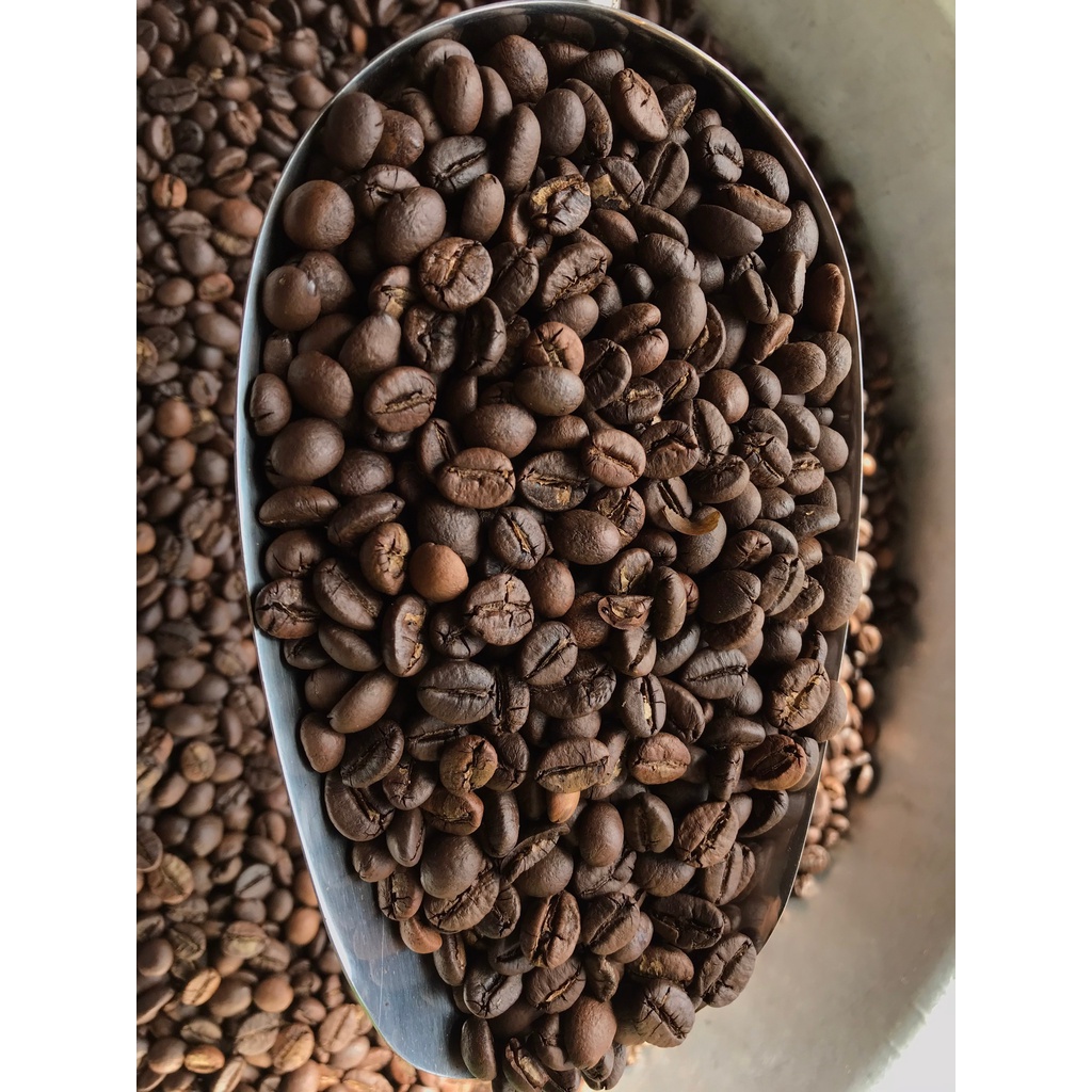 HẠT CAFE RANG MỘC KHỬ MÙI XE HƠI 500G