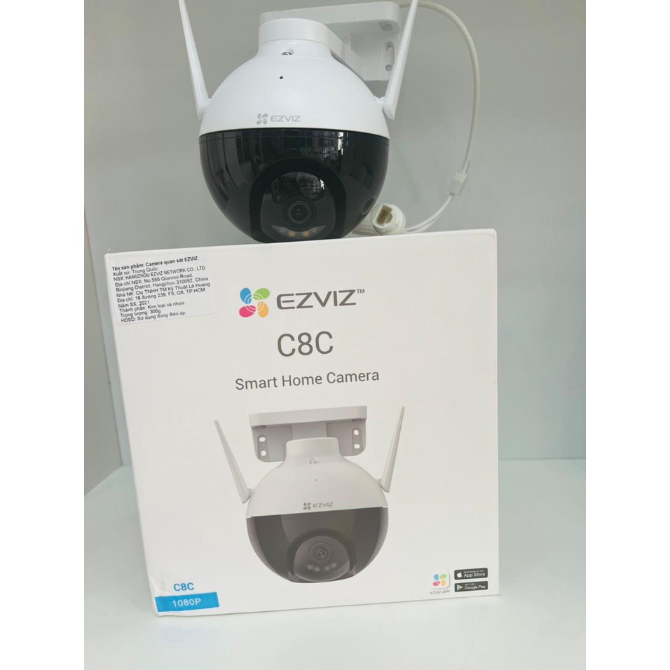 Camera Ezviz C8C-2M ảnh thật