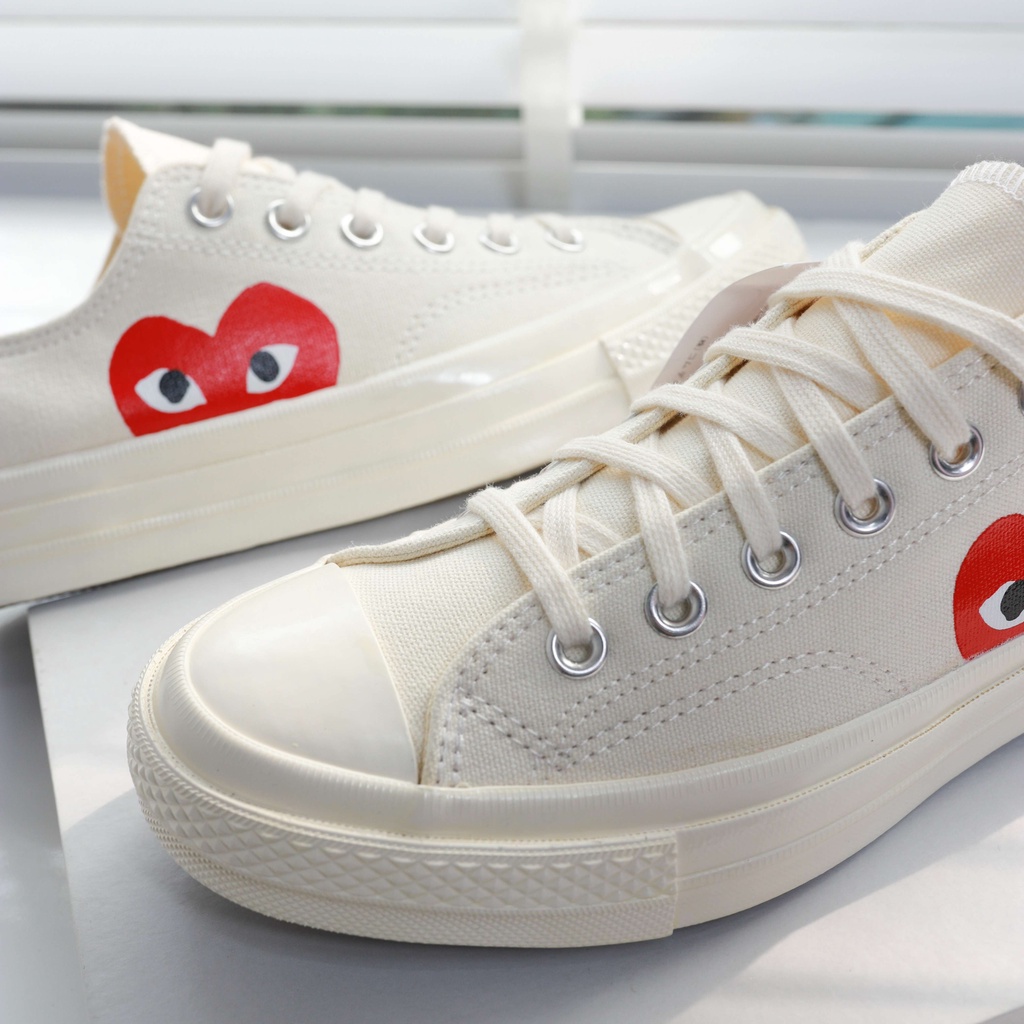 Giày Converse CDG Cổ Thấp Chính Hãng