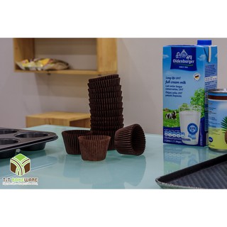 Cốc giấy mềm để kẹo socola làm cupcake
