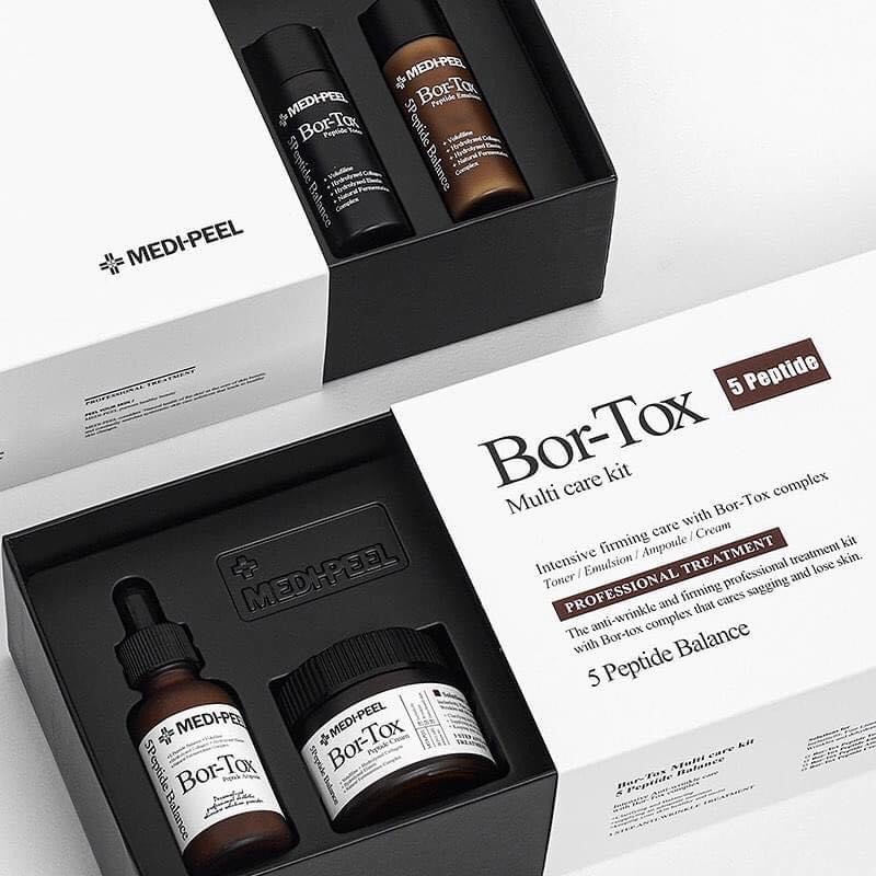 SET DƯỠNG DA MEDIPEEL BOR-TOX NGĂN NGỪA LÃO HOÁ CĂNG BÓNG DA