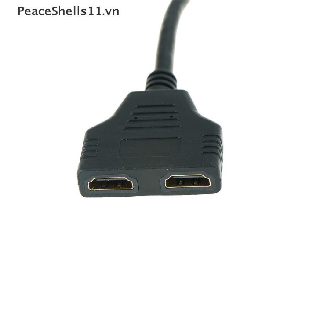 Dây Cáp Chuyển Đổi 1080P 2 Cổng HDMI 1 Trong 2Out Đực Sang Cái