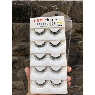 Mi giả Red cherry 5 cặp/hộp